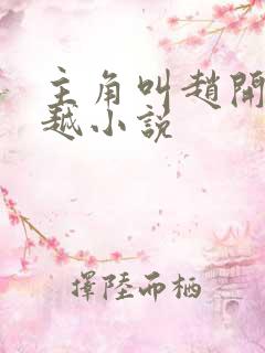 主角叫赵开的穿越小说