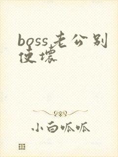 boss老公别使坏