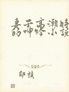 妻子高潮时难耐的呻吟小说