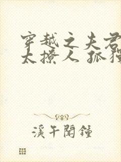 穿越之夫君个个太撩人 孤独是一种病