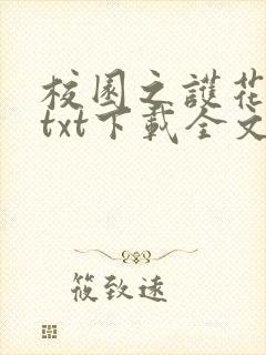 校园之护花兵王txt下载全文