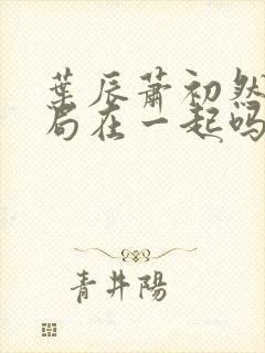 叶辰萧初然大结局在一起吗