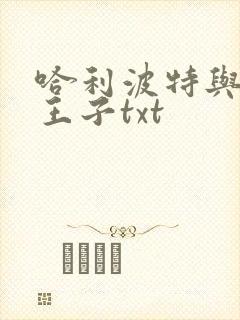 哈利波特与混血王子txt