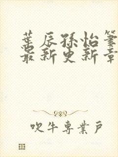 叶辰孙怡笔趣阁最新更新章节