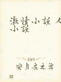 激情小说 人妻小说