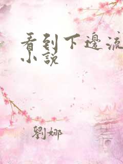 看到下边流水的小说