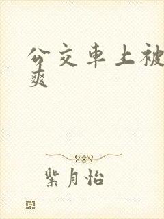 公交车上被插好爽