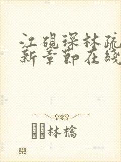 江砚琛林疏棠最新章节在线阅读