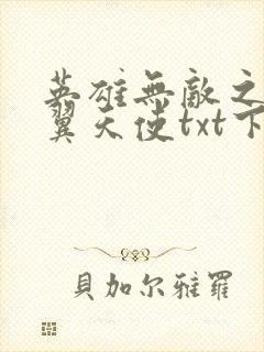 英雄无敌之十二翼天使txt下载