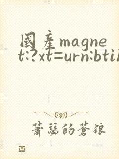 国产magnet:?xt=urn:btih