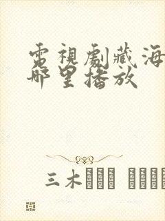 电视剧藏海传在哪里播放