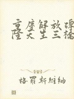 重庆解放碑去武隆天生三桥怎么走