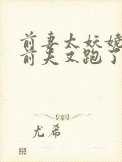 前妻太妖娆总裁前夫又跑了小说