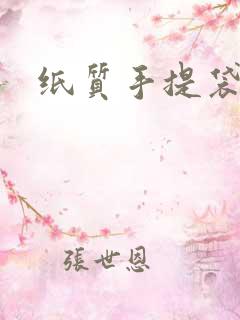 纸质手提袋厂家