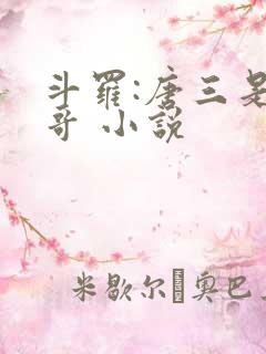 斗罗:唐三是我哥 小说