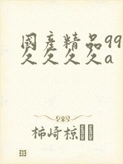 国产精品99久久久久久a