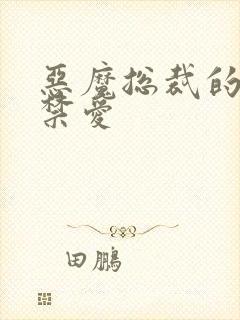 恶魔总裁的一夜禁爱