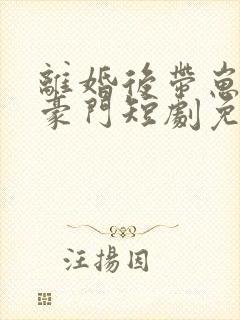 离婚后带崽嫁入豪门短剧免费观看