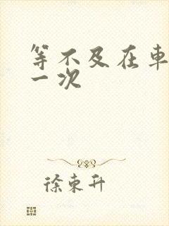 等不及在车里做一次