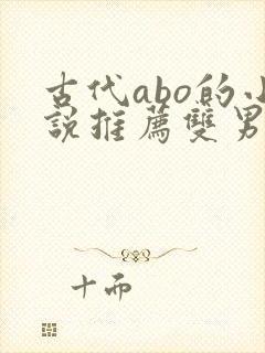 古代abo的小说推荐双男主