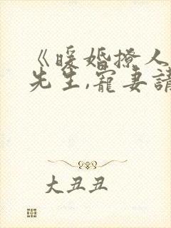 《暖婚撩人:霍先生,宠妻请克制》