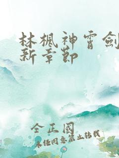 林枫神霄剑宗最新章节