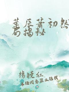 叶辰萧初然大结局揭秘