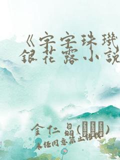 《字字珠玑》金银花露小说