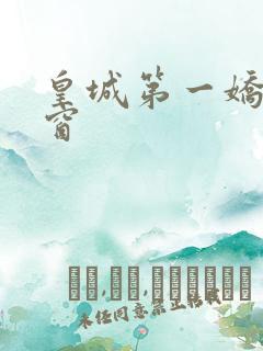 皇城第一娇无弹窗