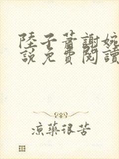 陆子萧谢婉婉小说免费阅读最新章节