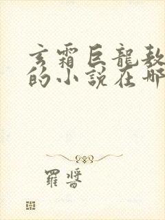 玄霜巨龙敖无极的小说在哪里看