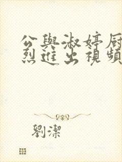 公与淑婷厨房猛烈进出视频中国