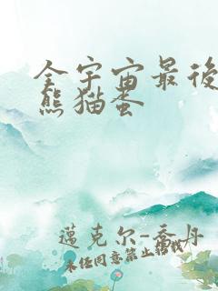 全宇宙最后一颗熊猫蛋