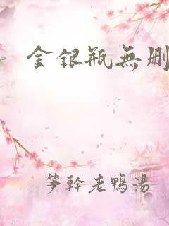 金银瓶无删除