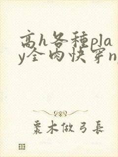 高h各种play全肉快穿np