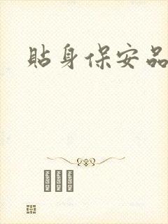 贴身保安品书网