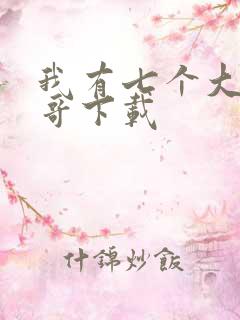我有七个大佬哥哥下载
