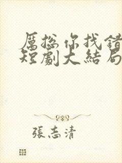 厉总你找错人了短剧大结局