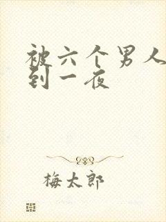 被六个男人躁J到一夜