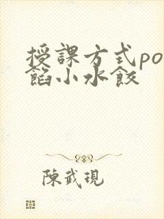 授课方式po肉馅小水饺
