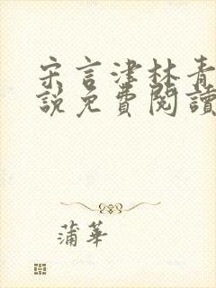 宋言津林青妍小说免费阅读最新章节