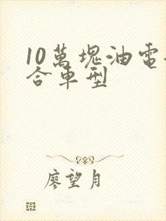 10万块油电混合车型