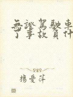 无证驾驶车辆出了事故负什么责任