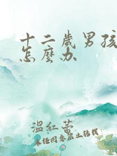 十二岁男孩叛逆怎么办