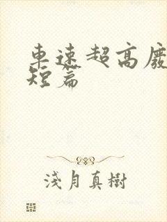 车速超高废文的短篇