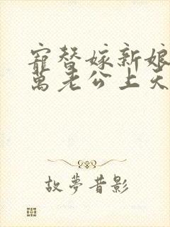 宠替嫁新娘,亿万老公上天