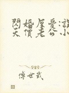 闪婚厚爱:误嫁天价老公小说