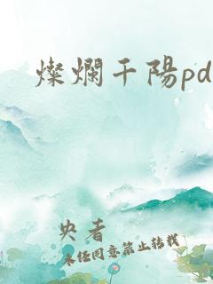 灿烂千阳pdf