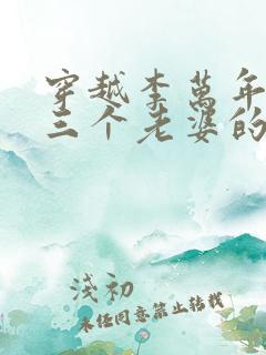 穿越李万年开局三个老婆的小说免费阅读