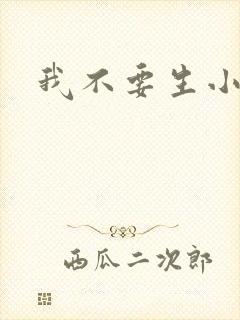 我不要生小孩儿